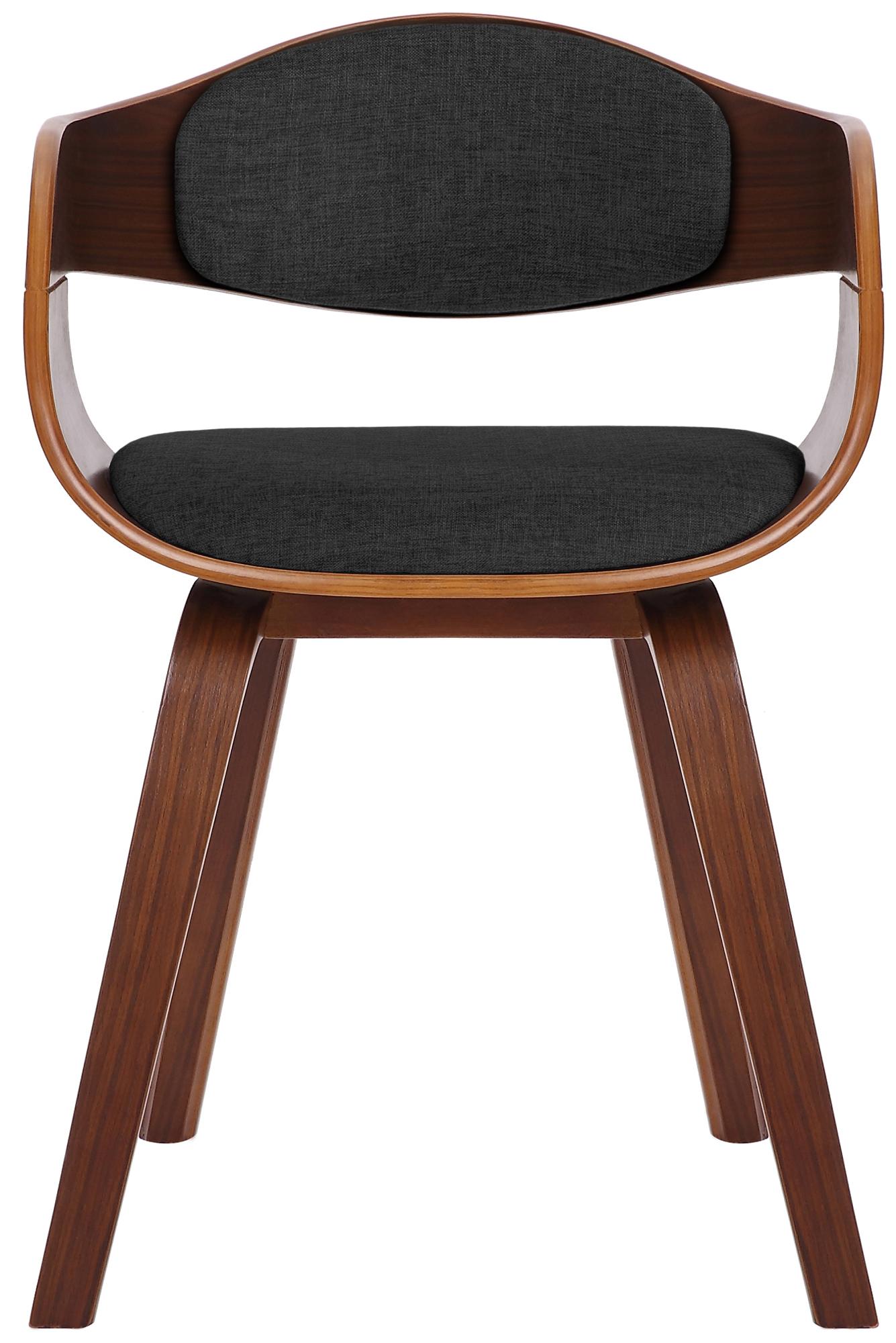 Chaise retro Kingston en tissu