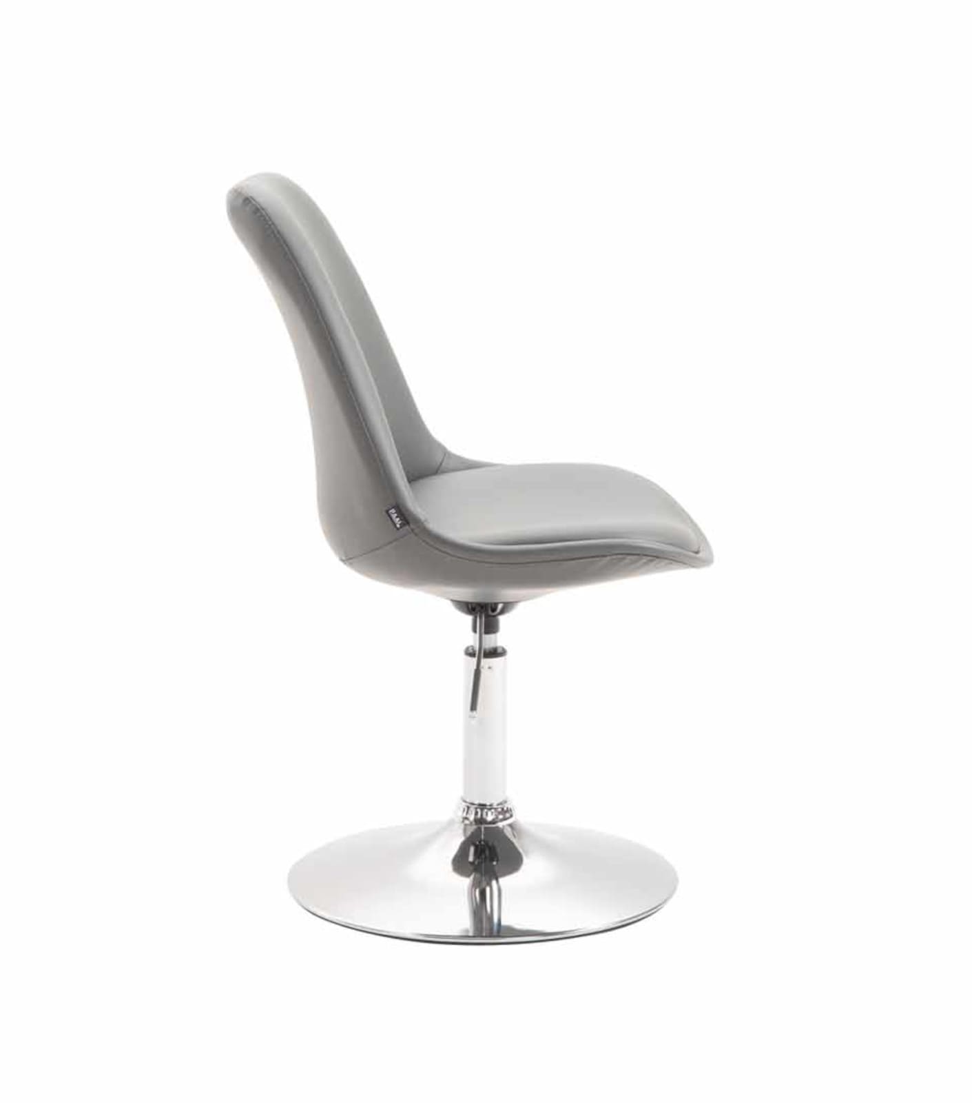 Lot de 4 Chaises de salle à manger Maverick similicuir avec pied trompette