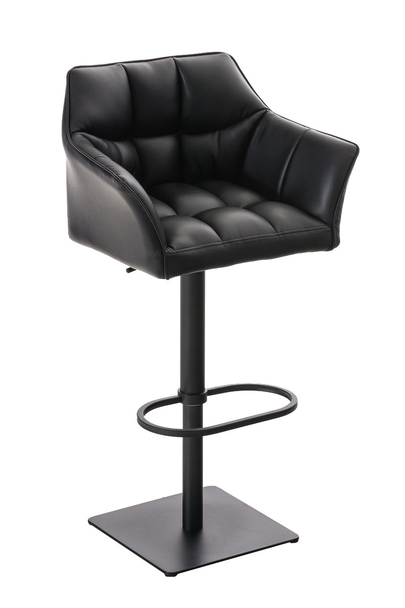 Tabouret de bar Damaso avec revetement en similicuir