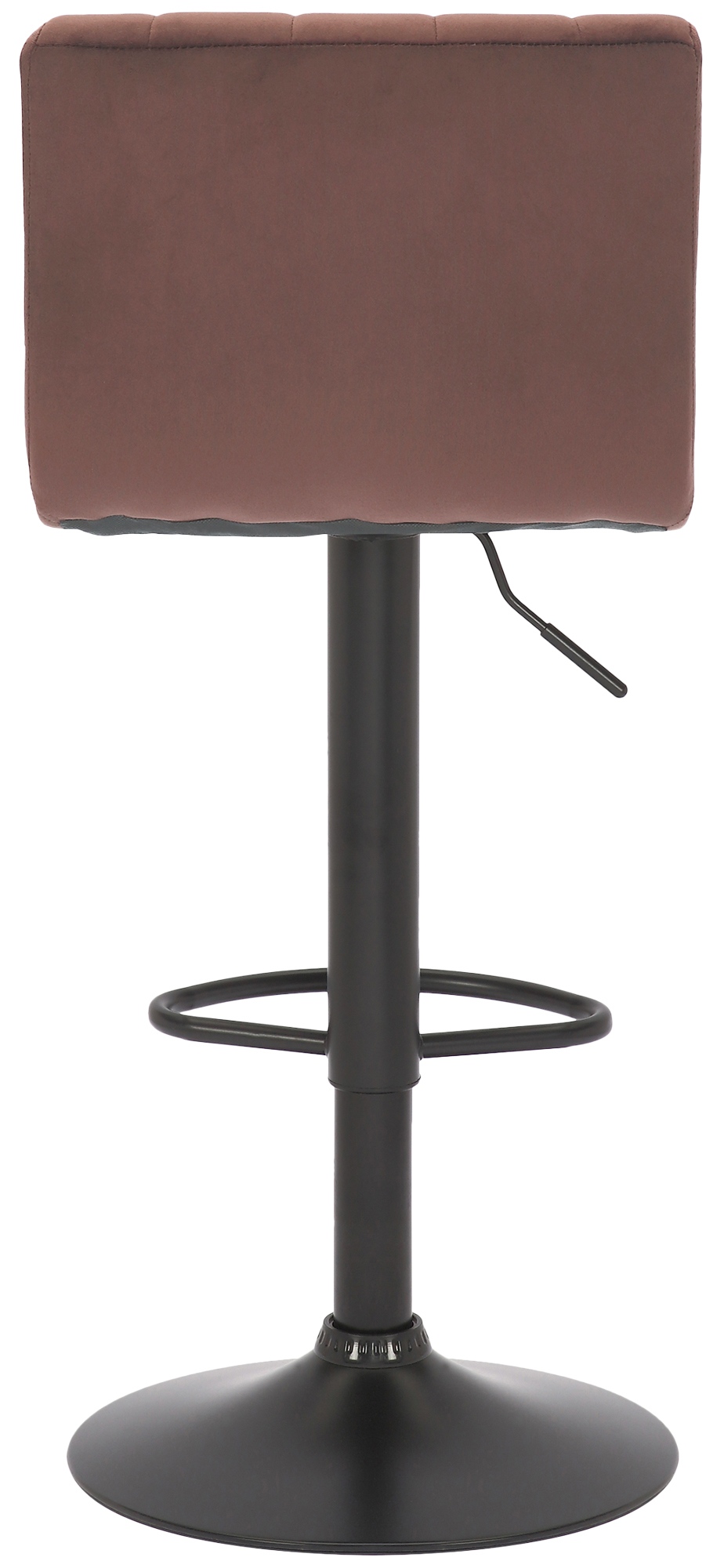 Lot de 2 tabourets de bar Jamie velours