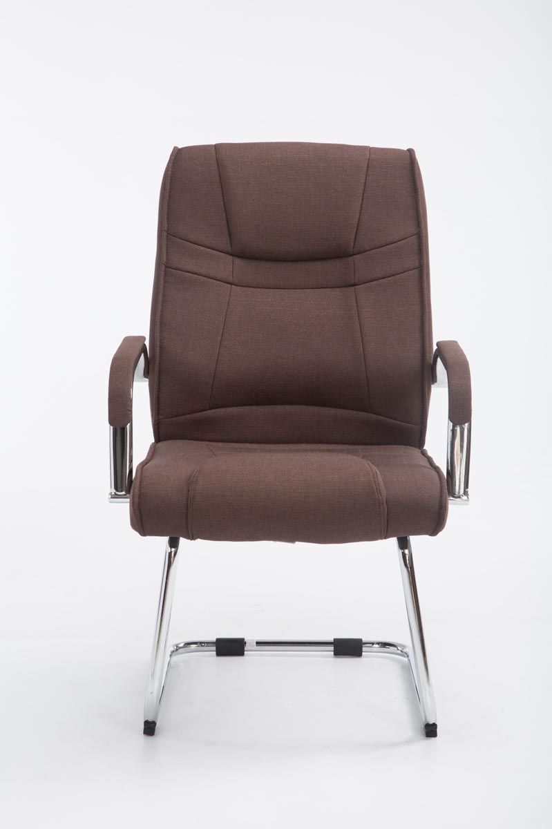 Chaise visiteur Attila tissu