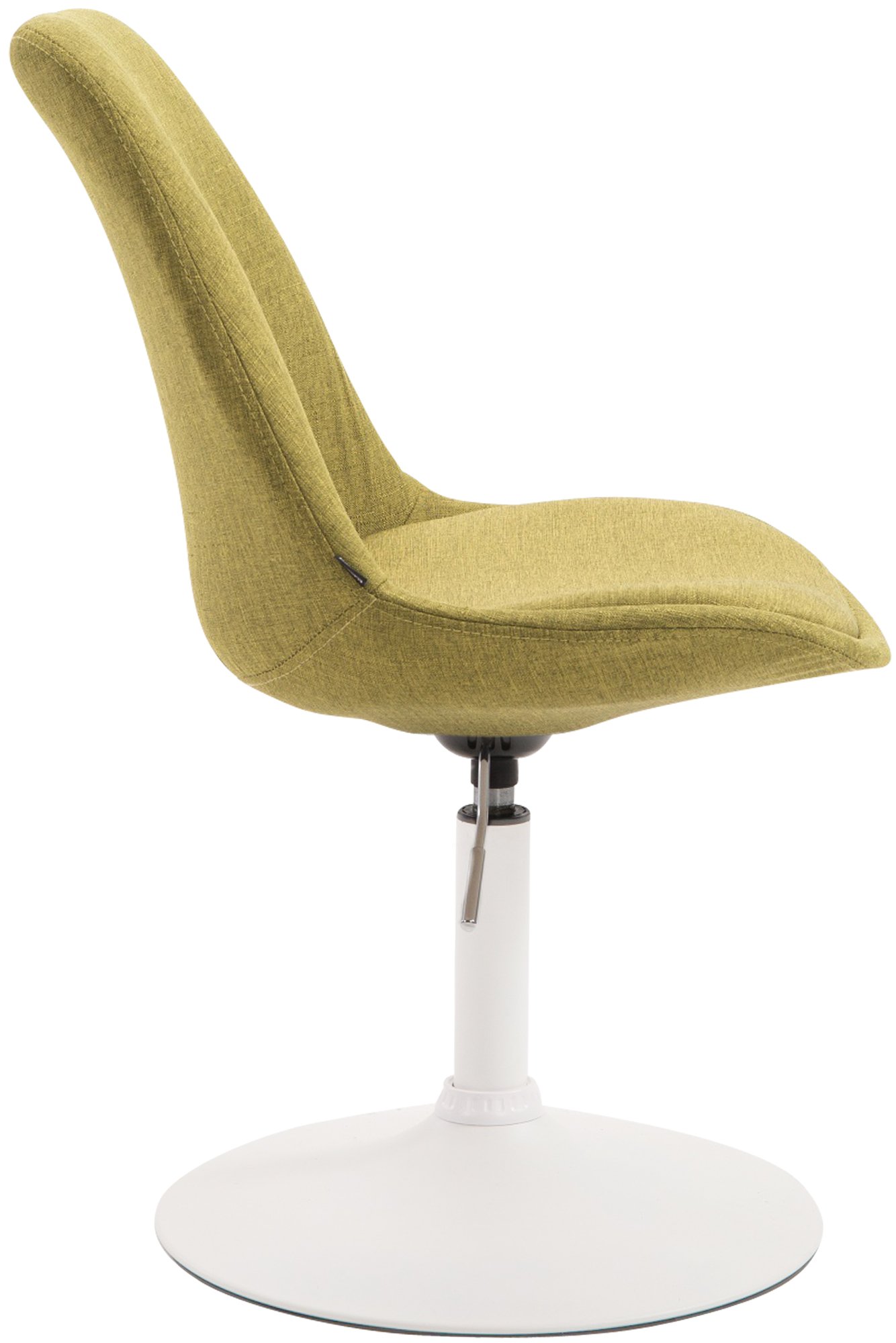 Chaise de salle à manger Maverick tissu avec pied trompette