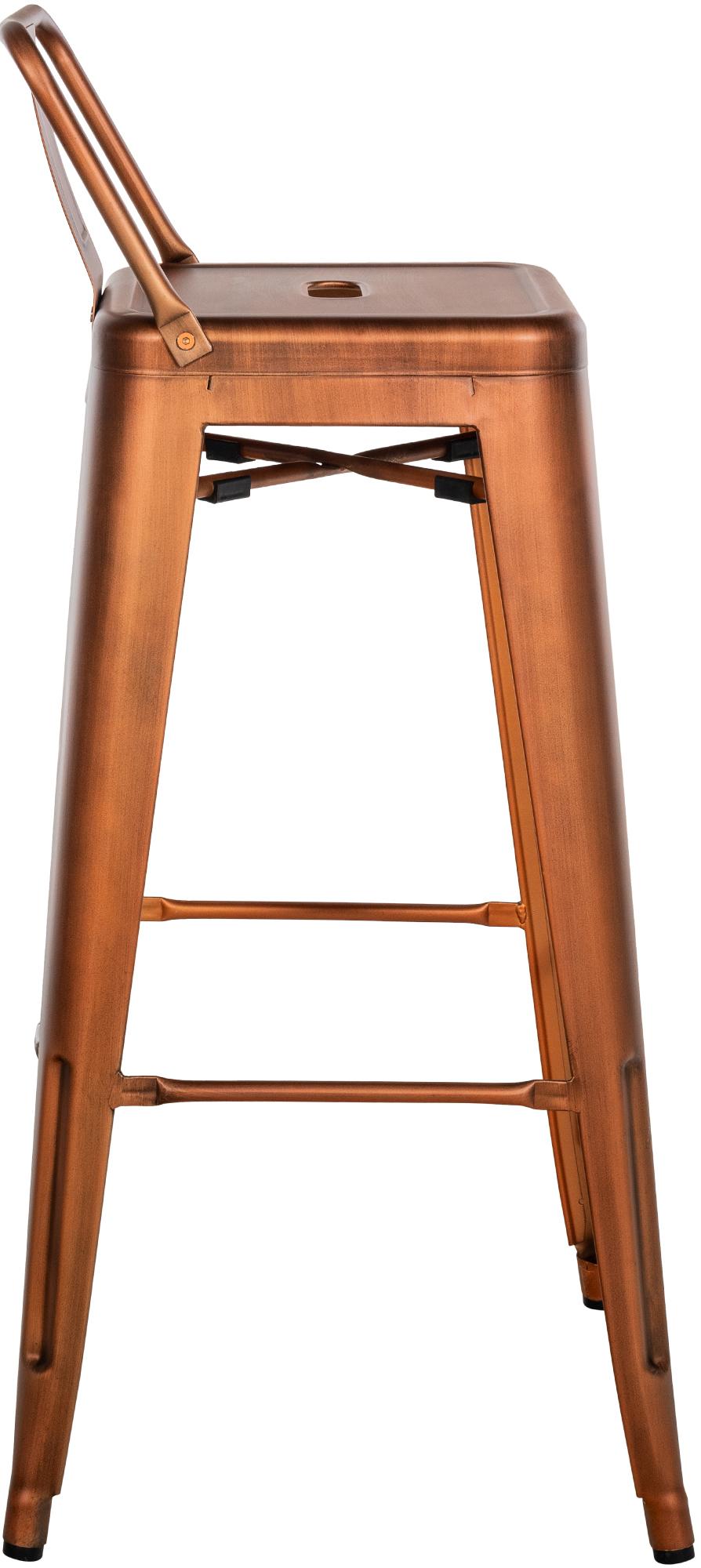 Tabouret de bar en métal Mason