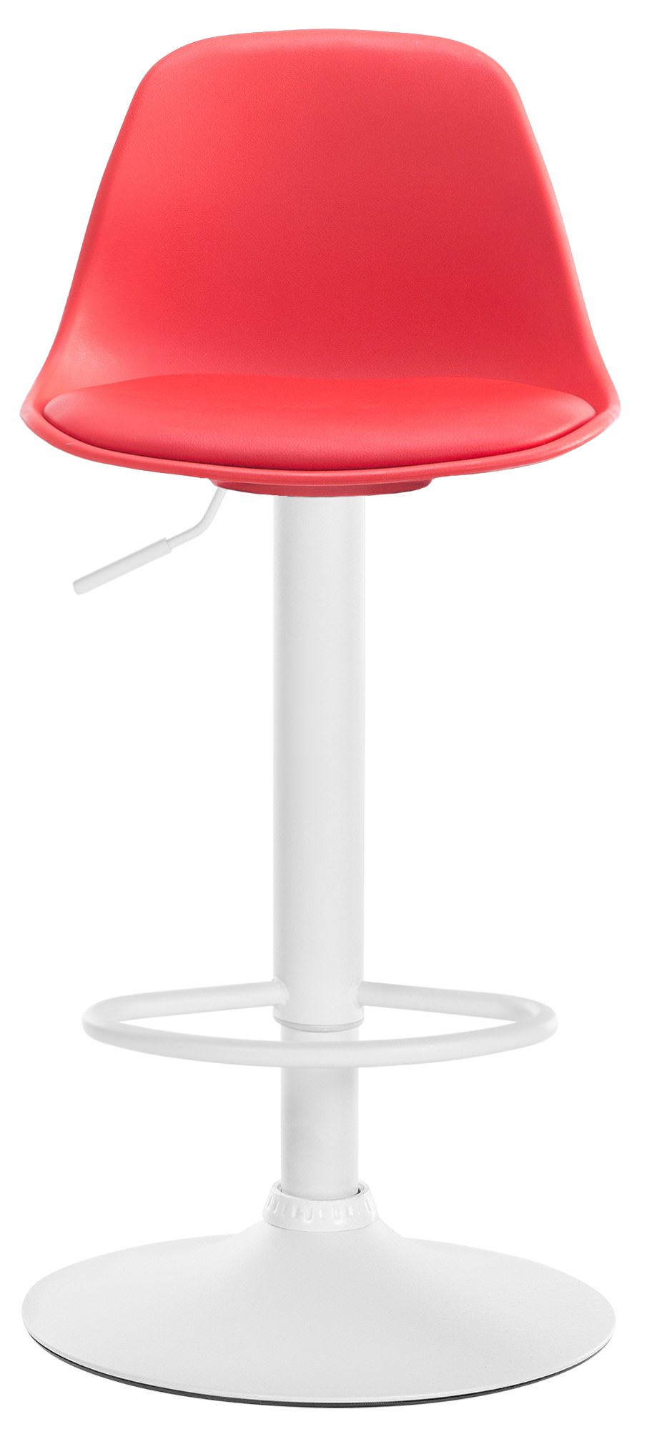 Tabouret de bar Kiel Similicuir et coque en plastique
