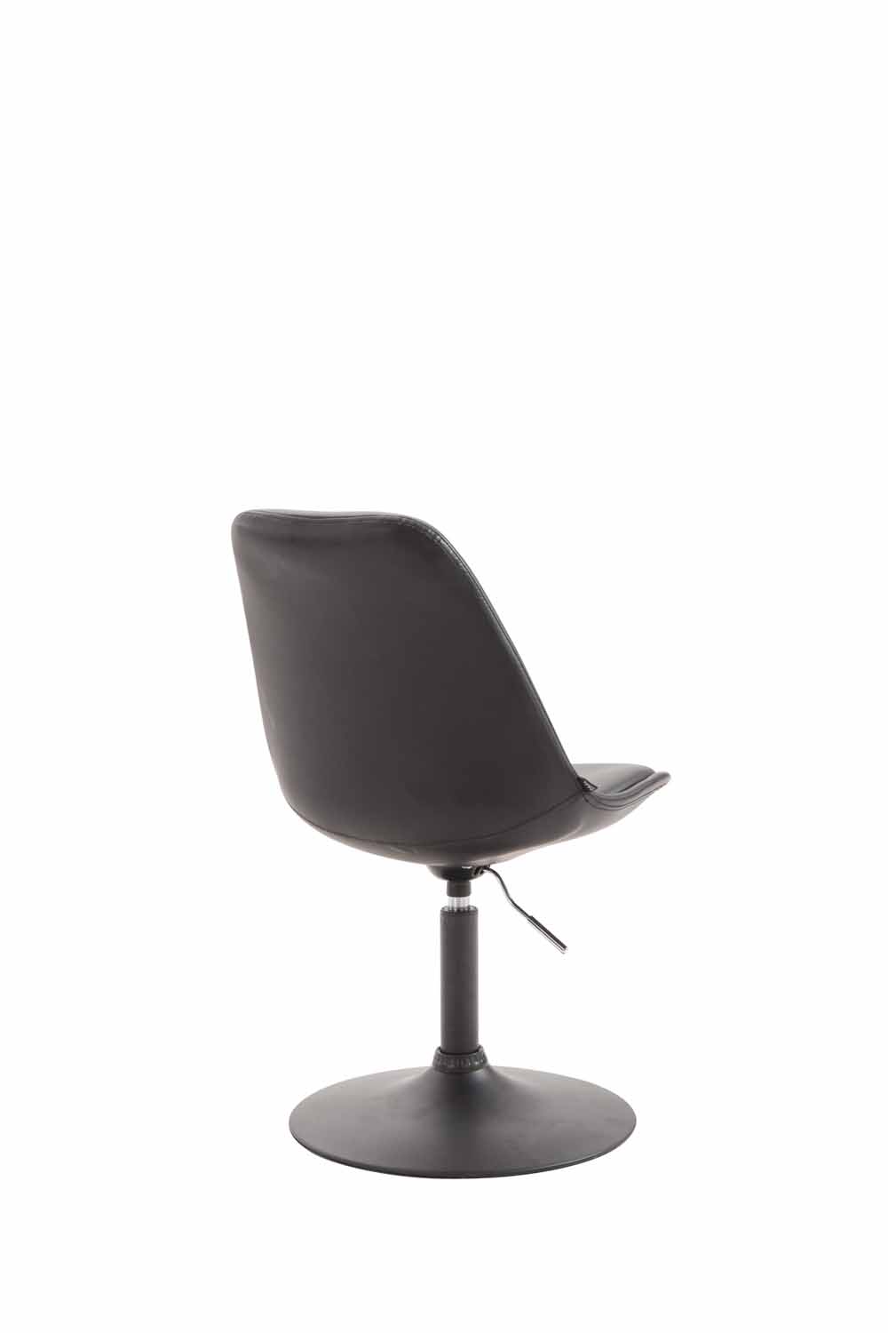 Chaise de salle à manger Maverick en similicuir avec pied trompette