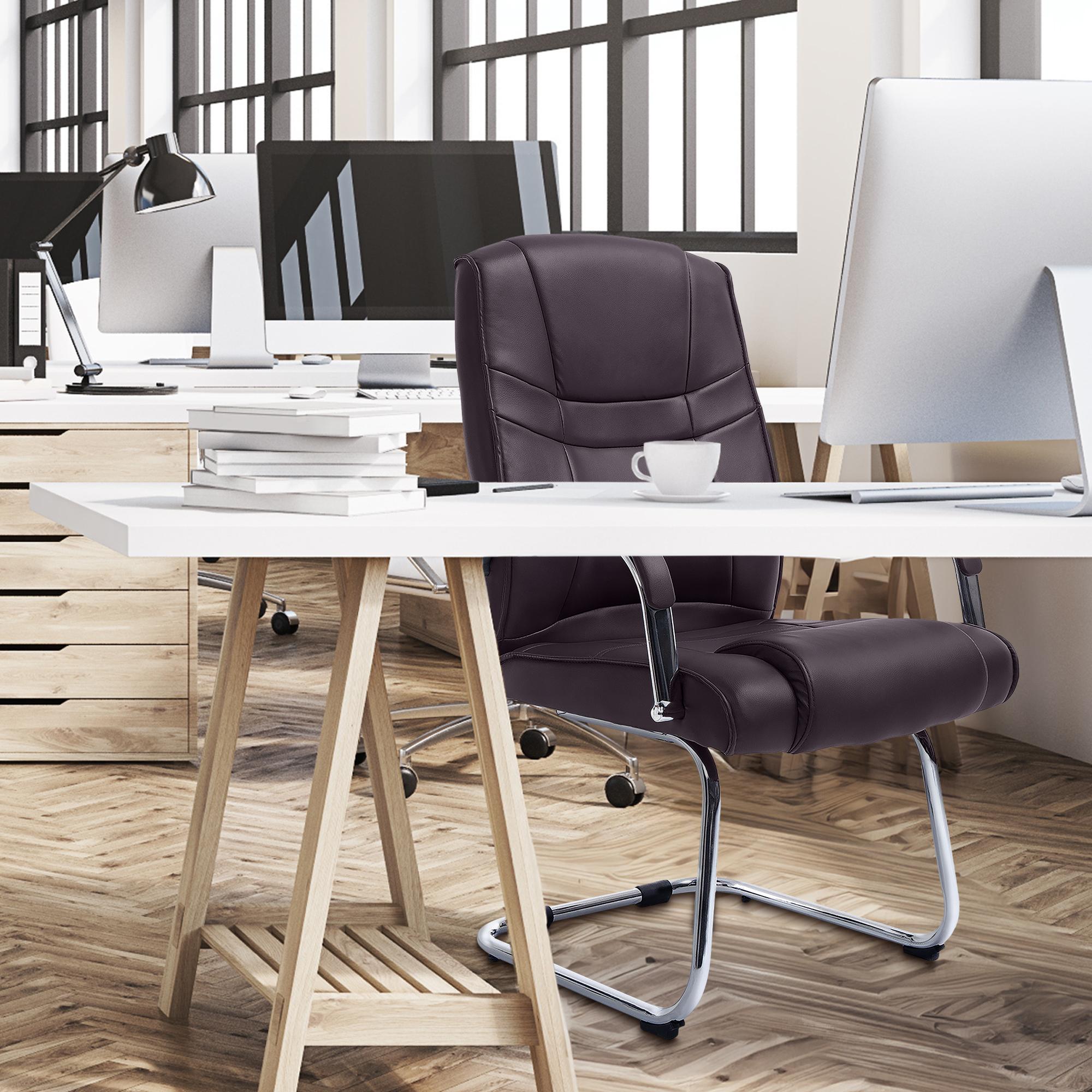 Chaise visiteur Attila similicuir