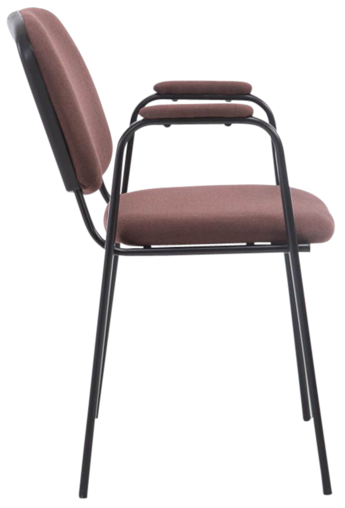 Lot de 4 Chaises Empilables Ken Pro en Tissu