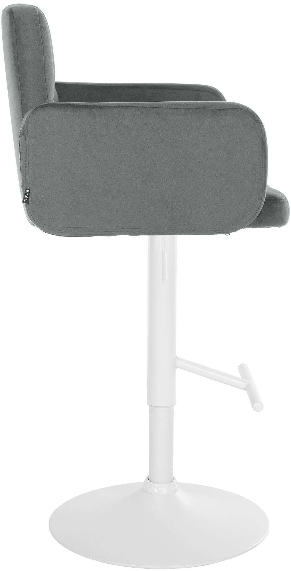Tabouret de Bar Los Angeles en Velours