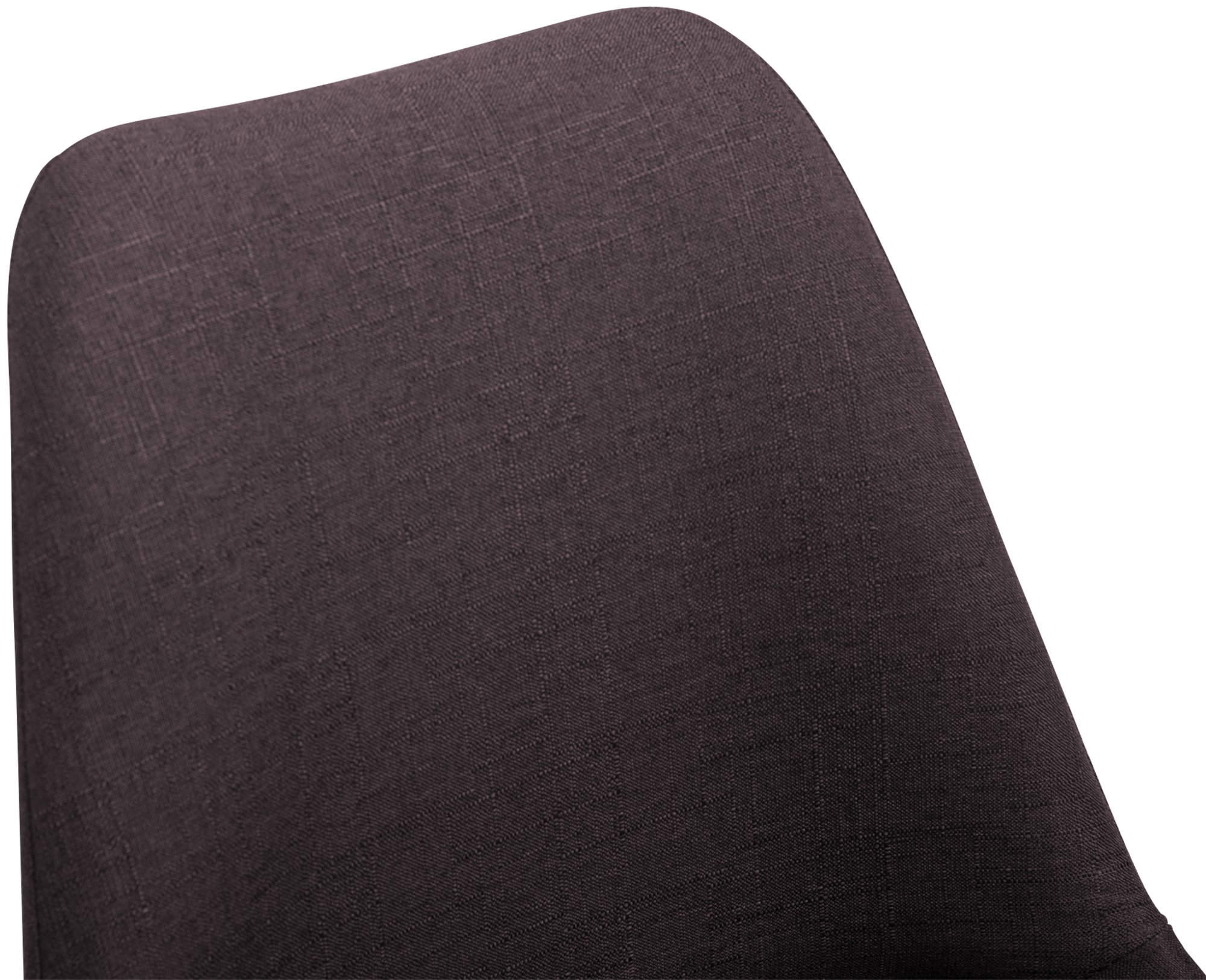Chaise de salle à manger Maverick tissu avec pied trompette