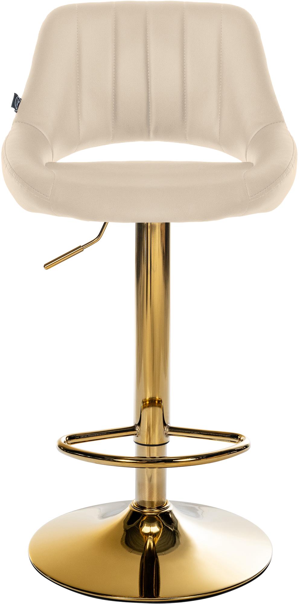 Tabouret de bar Milet en similicuir