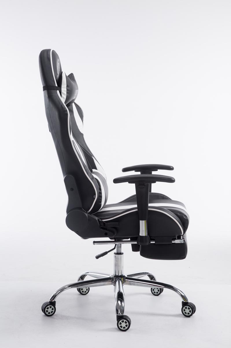 Fauteuil de bureau Limit similicuir avec ou sans Repose-pieds téléscopique