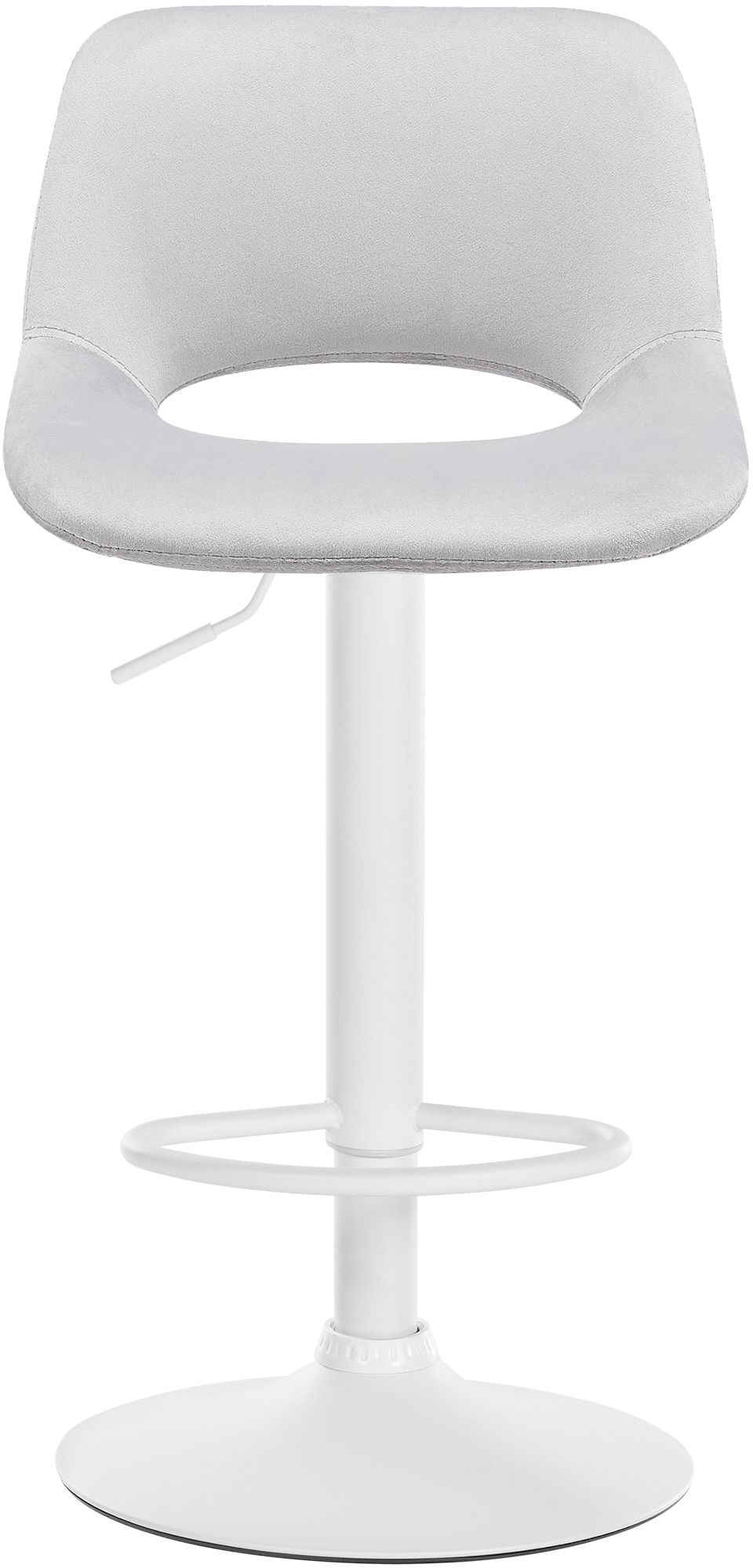 Tabouret de bar Camden velours