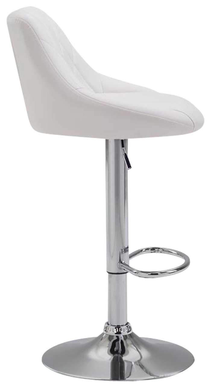 Lot de 2 tabourets de bar Lazio similicuir