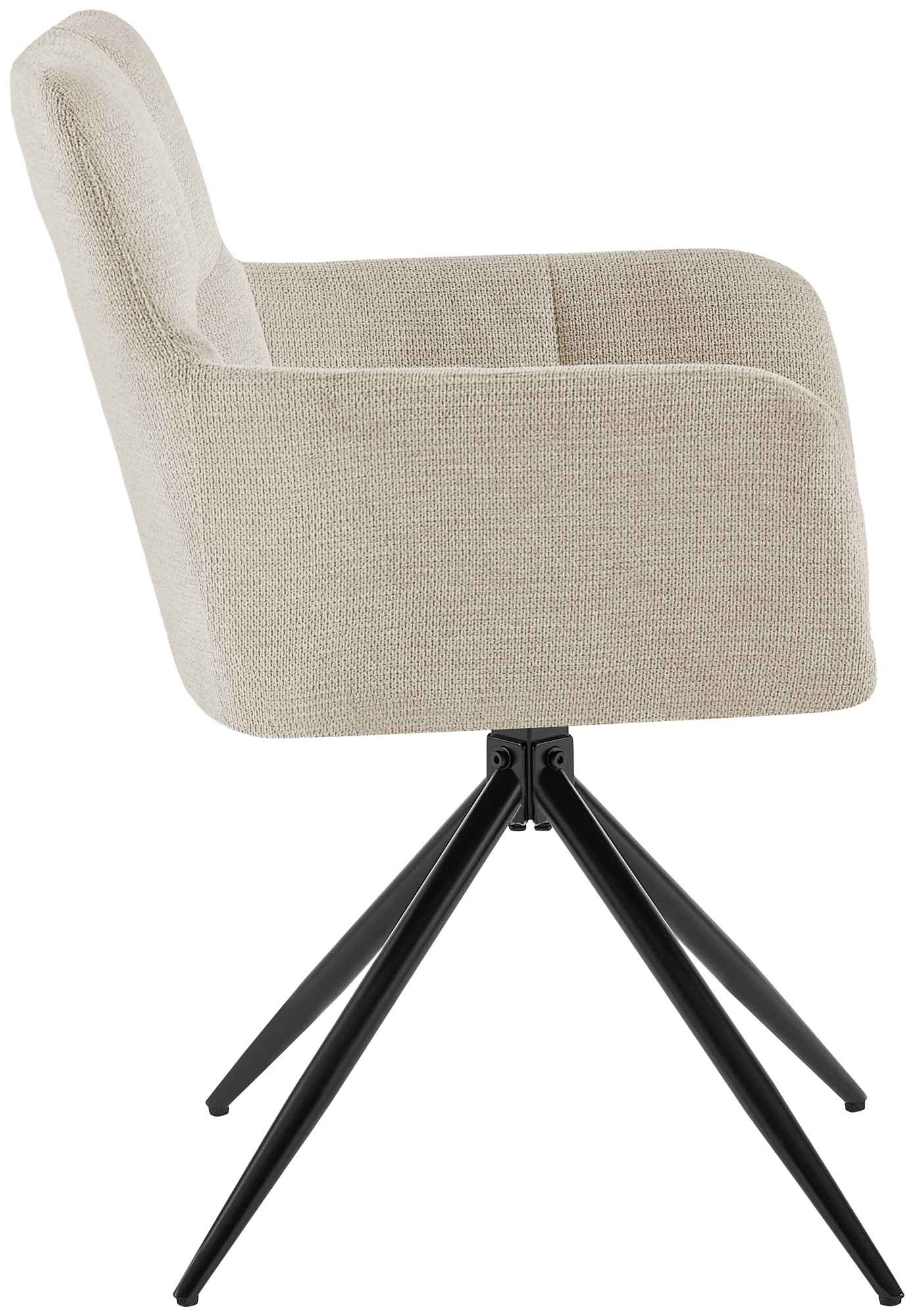 Chaise de Salle à Manger Jonah en Tissu