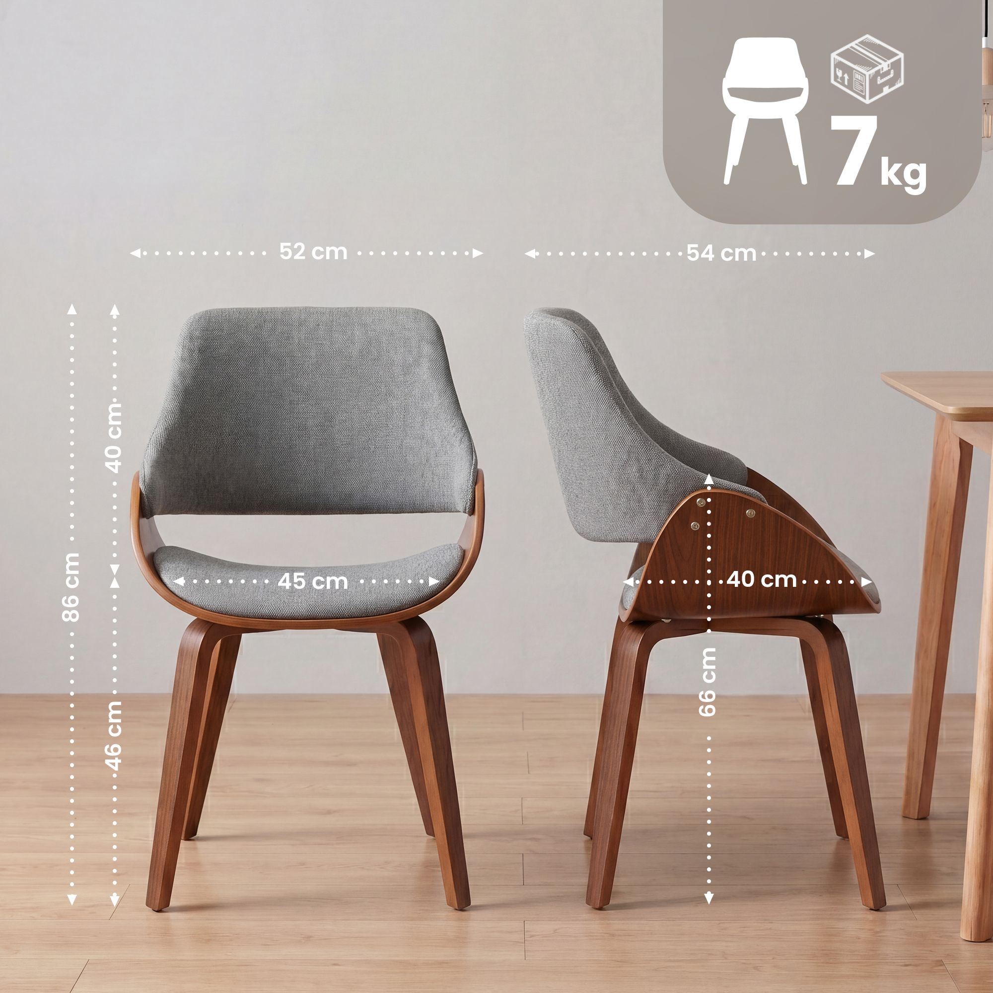 Chaise de salle a manger Vangale - Design et confort
