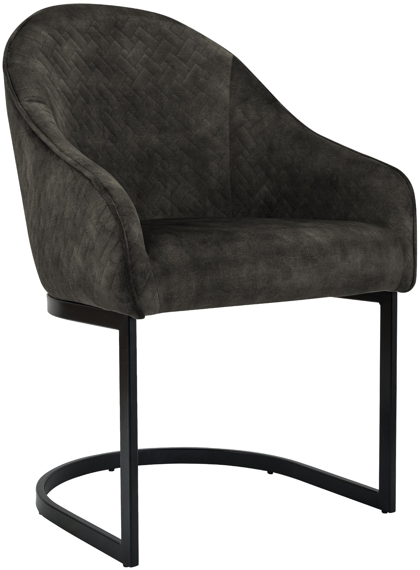 Chaise de salle à manger Jarik velours