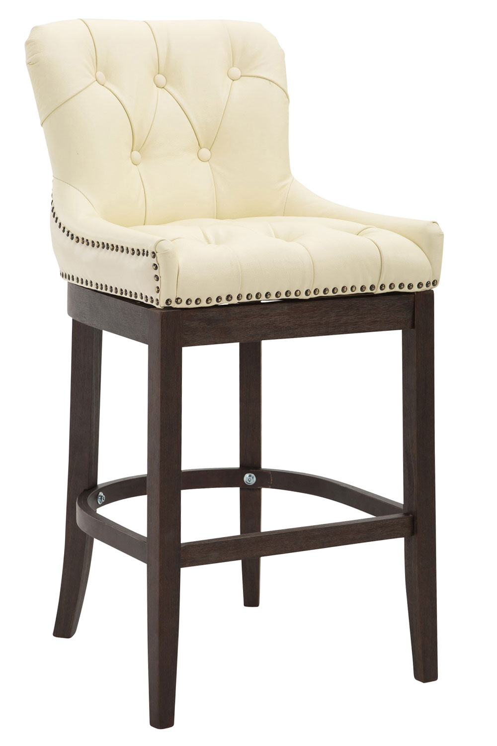 Lot de 2 Tabourets de bar Lakewood en véritable Cuir