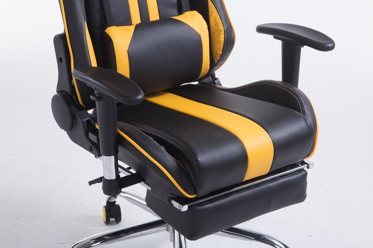 Fauteuil de bureau Limit similicuir avec ou sans Repose-pieds téléscopique