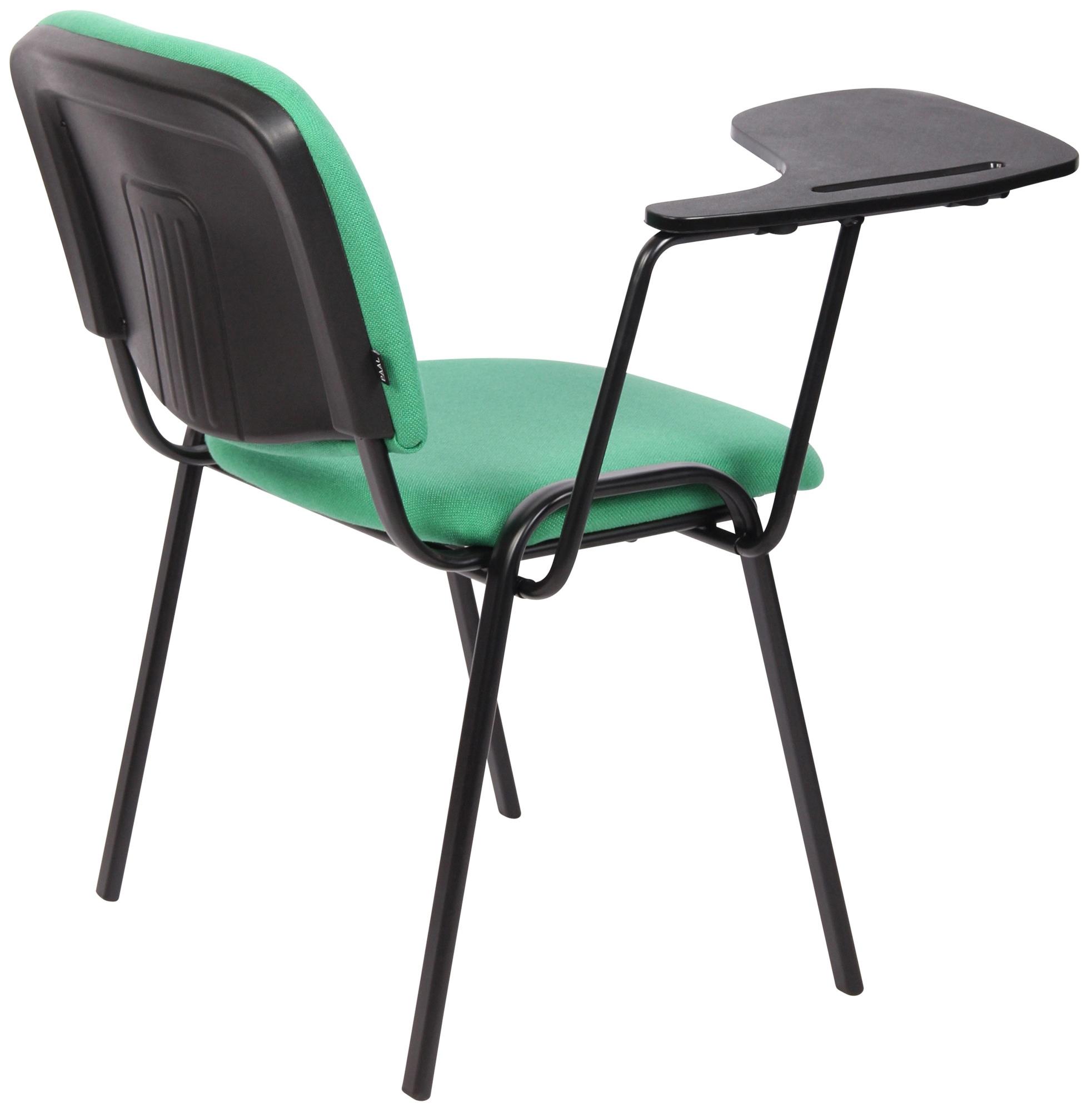 Lot de 4 Chaises Ken en tissu avec tablette rabattable