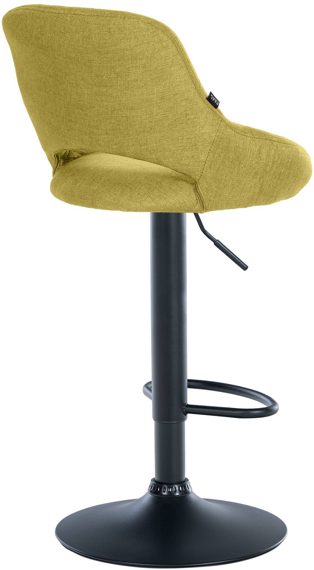 Lot de 2 tabourets de bar Milet en tissu