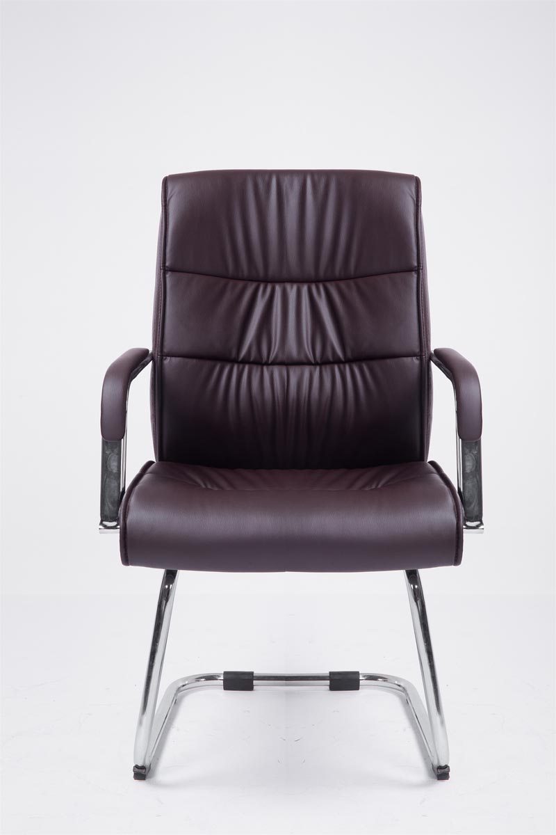 Chaise oscillante Sievert en similicuir