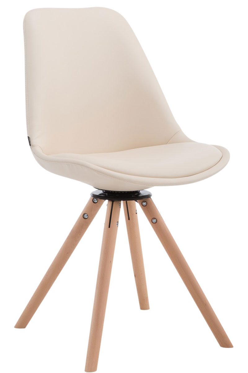 Chaise de salle à manger Calais pivotante pieds ronds