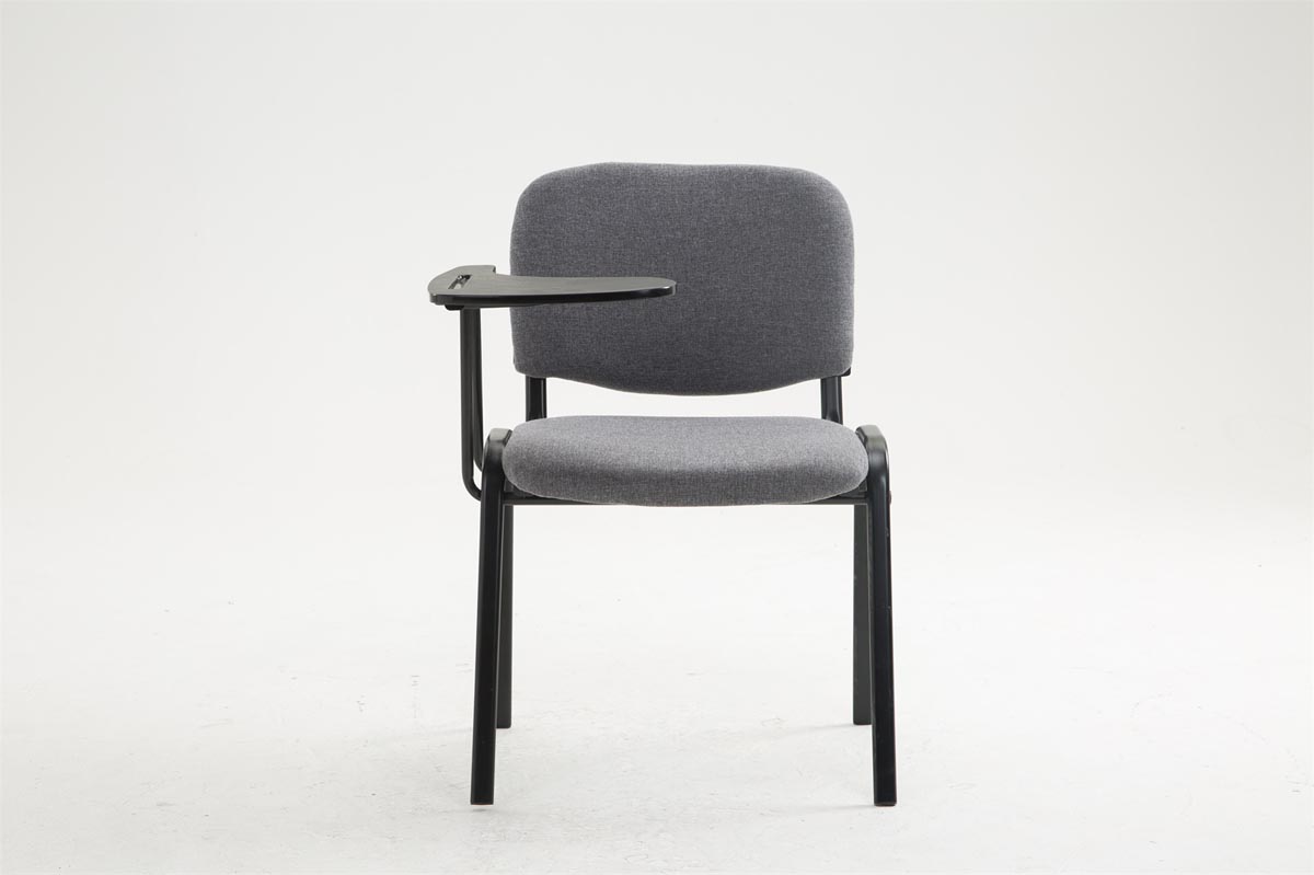 Chaise Ken en tissu avec tablette rabattable