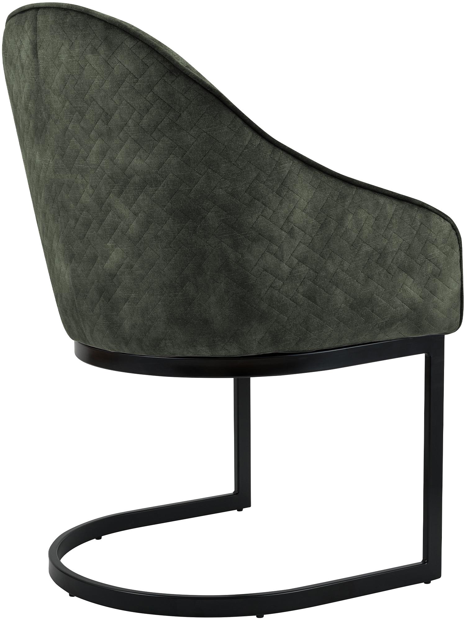 Chaise de salle à manger Jarik velours