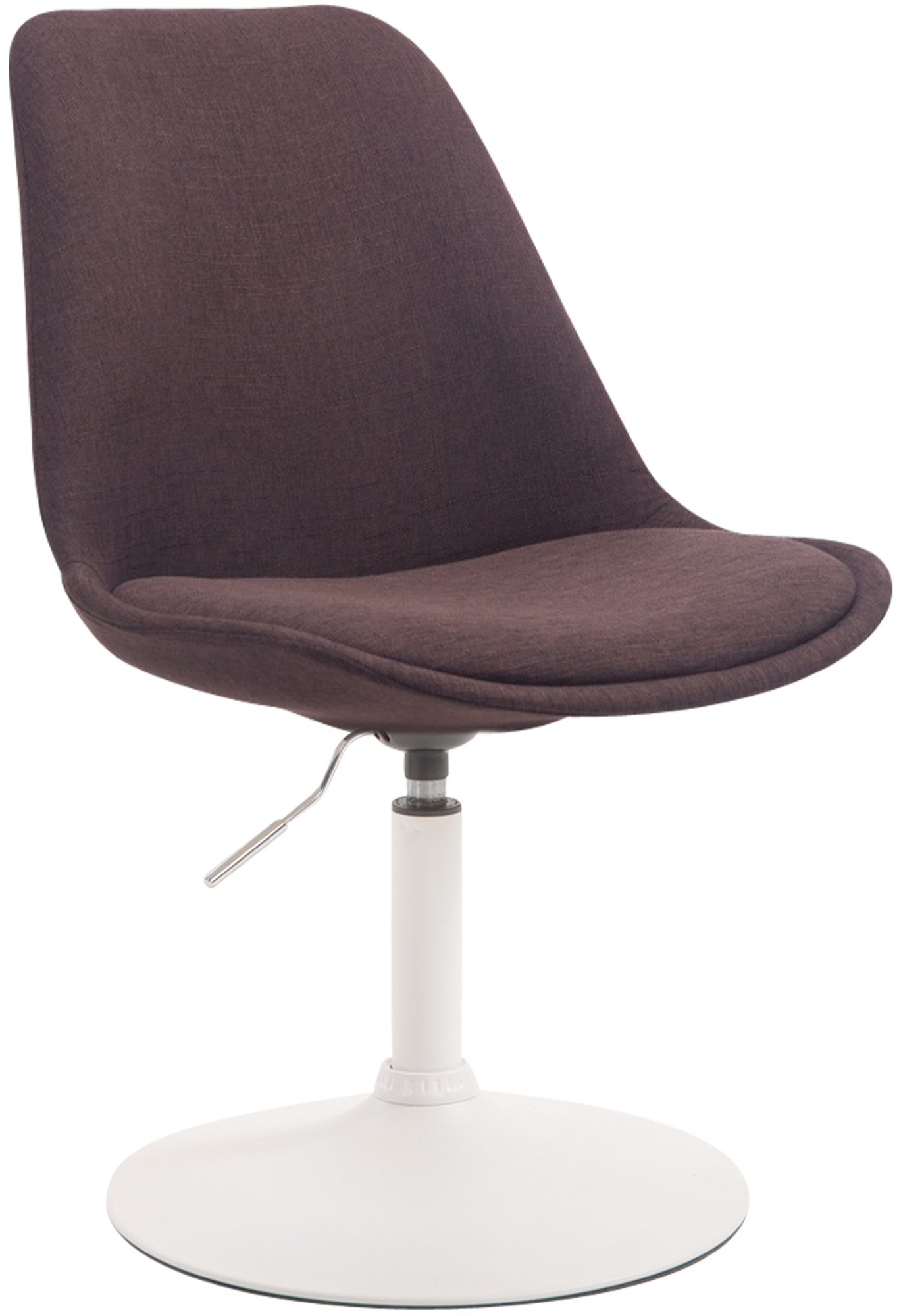 Chaise de salle à manger Maverick tissu avec pied trompette
