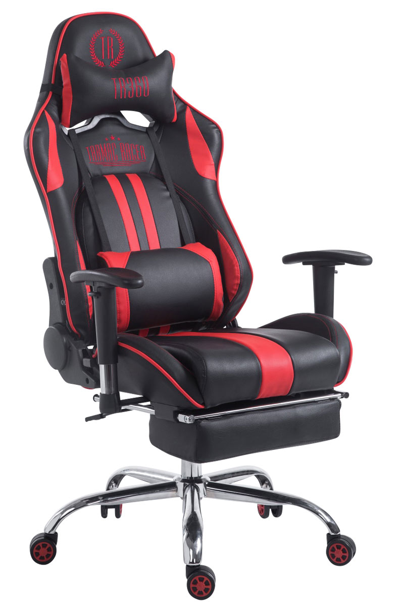 Fauteuil de bureau Limit similicuir avec ou sans Repose-pieds téléscopique