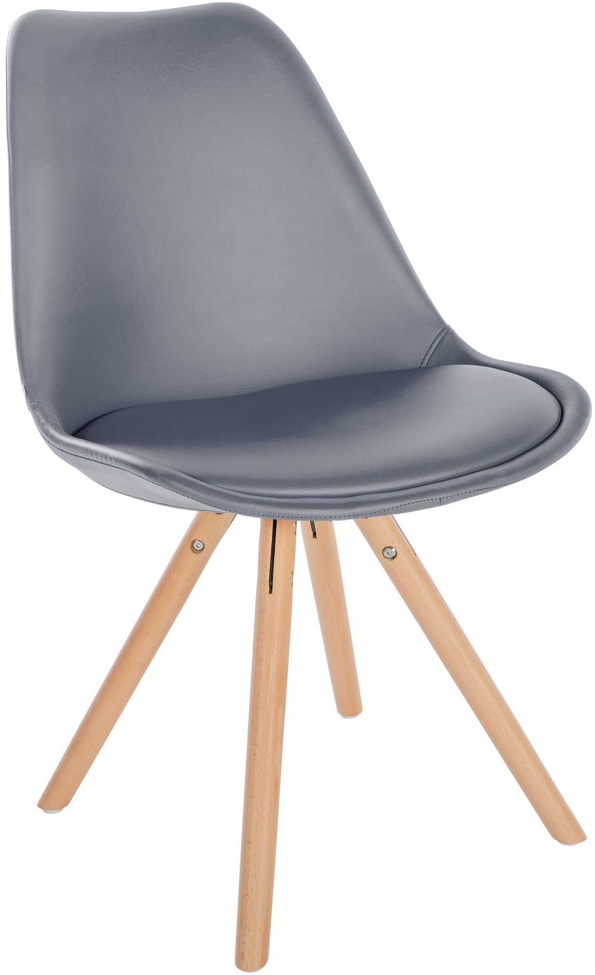 Lot de 4 chaises de salle à manger Sofia en Similicuir