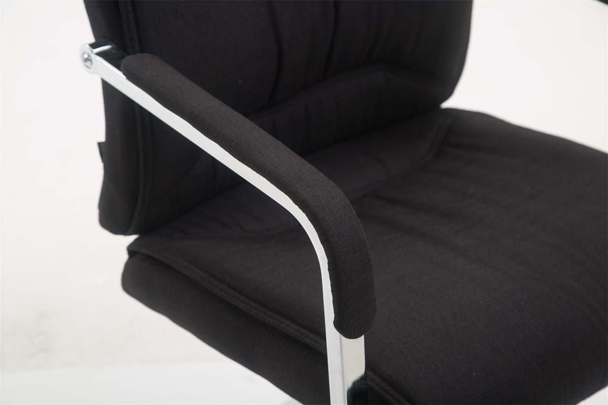 Chaise visiteur XXL Anubis tissu