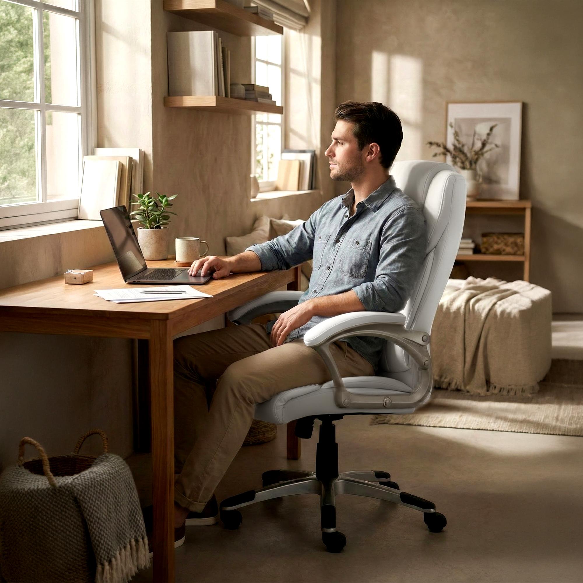 Chaise de Bureau Texas Similicuir