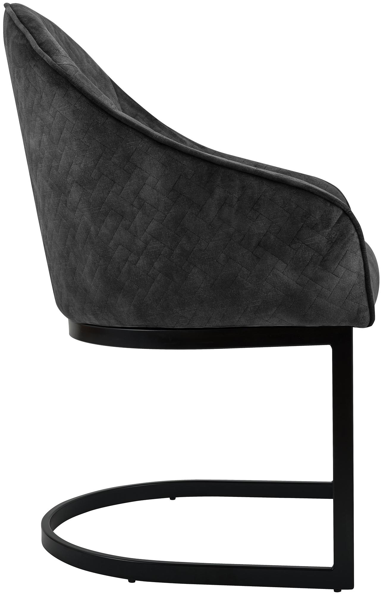 Chaise de salle à manger Jarik velours