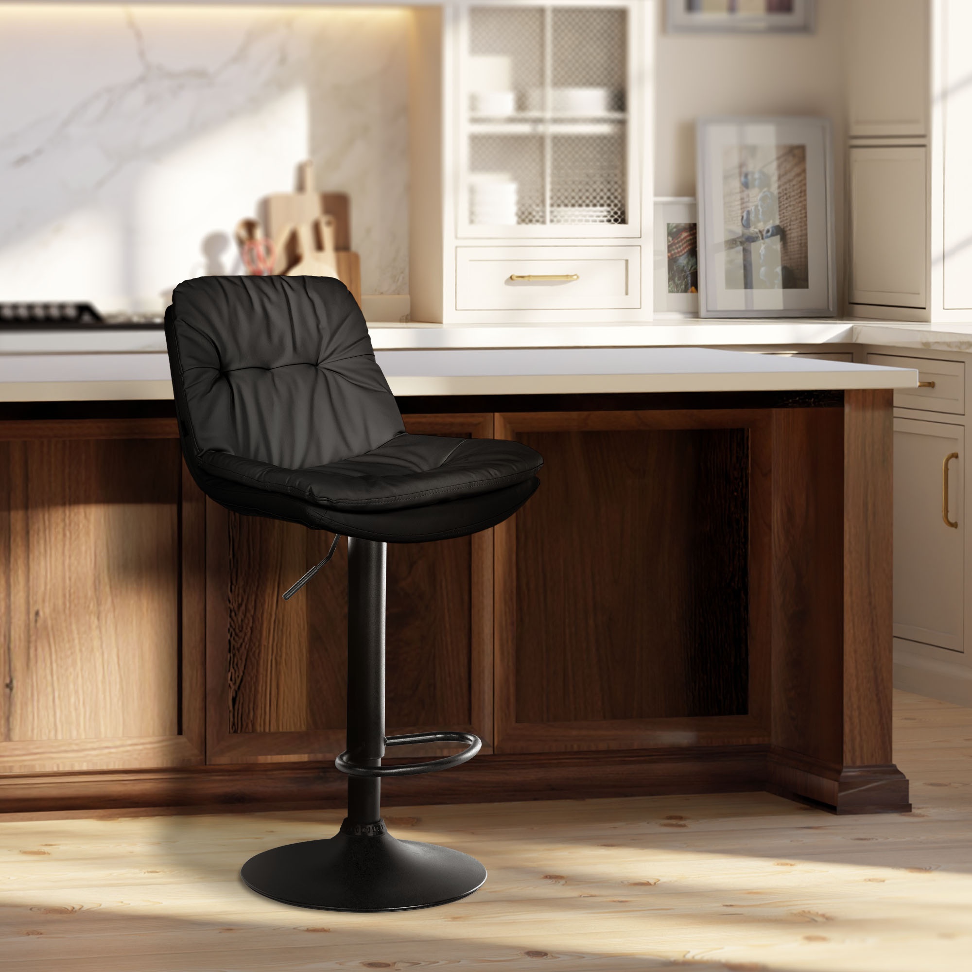 Tabouret de bar Laurel similicuir