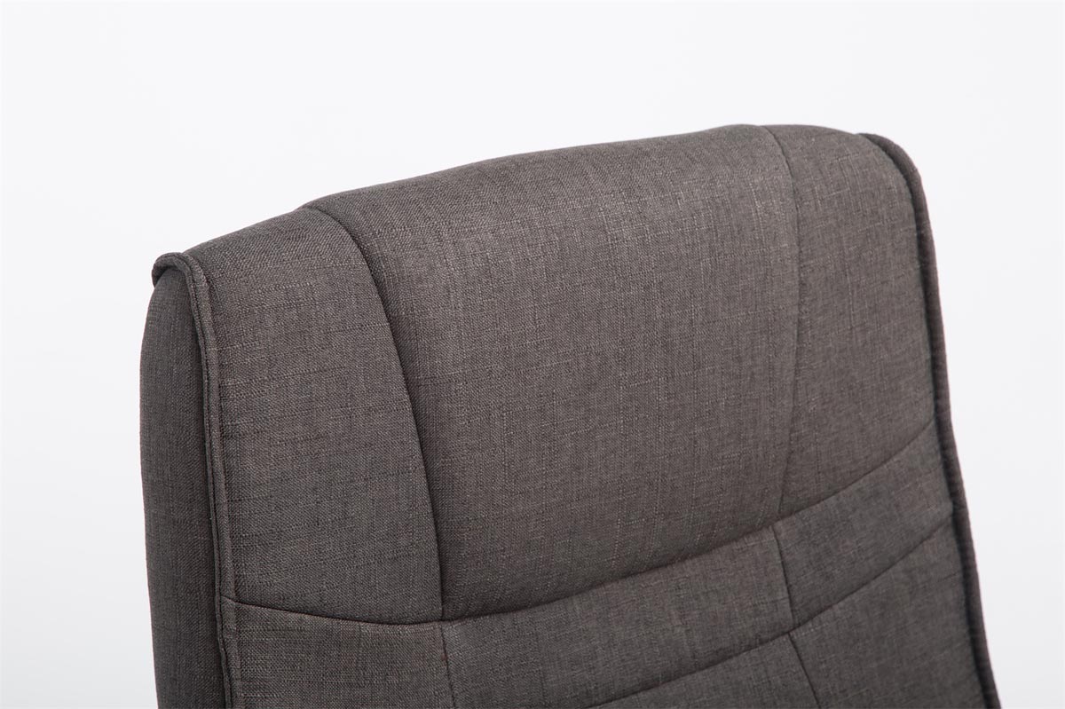 Chaise visiteur Attila tissu