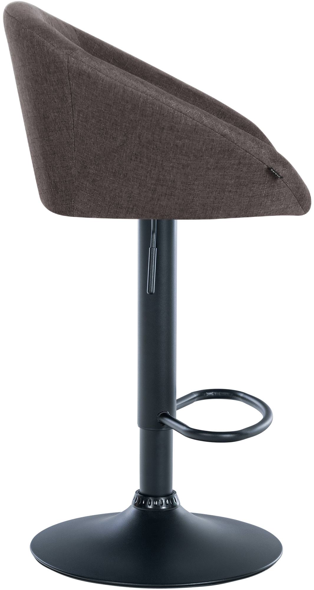 Tabouret de bar Davie Tissu