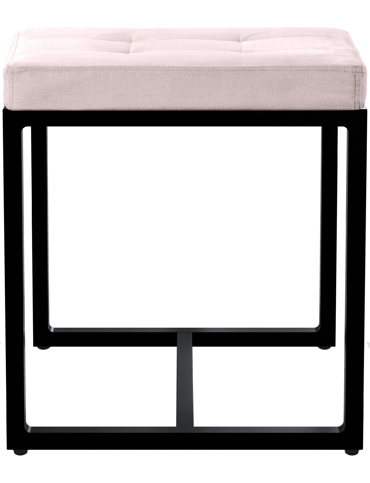 Pouf Barci avec structure noire