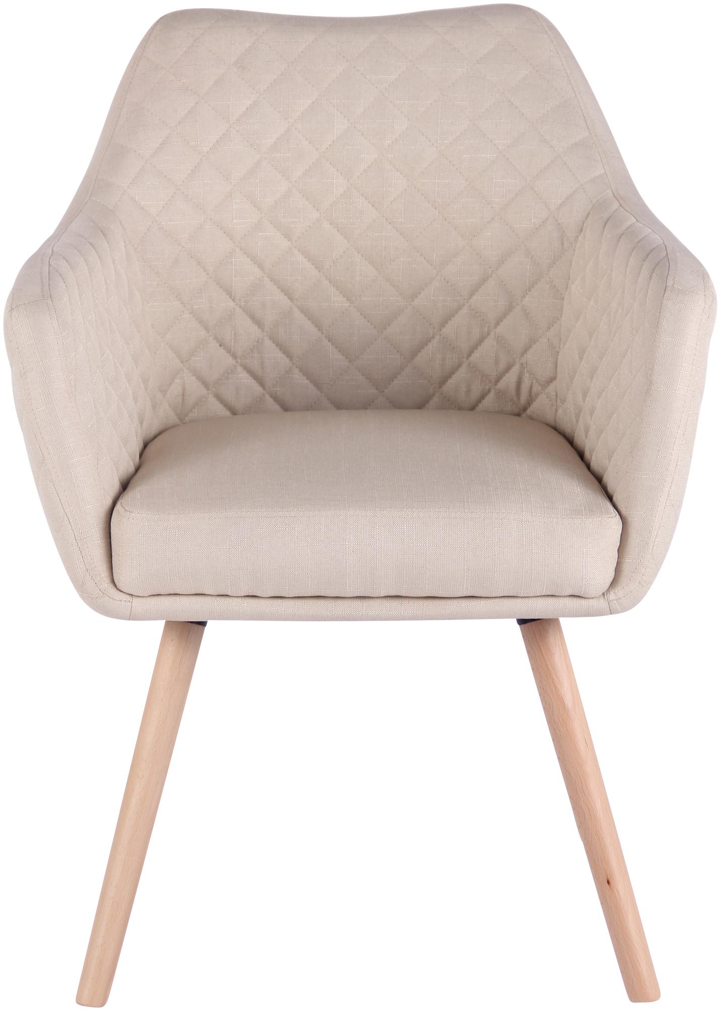 Chaise de salle à manger Gent en tissu