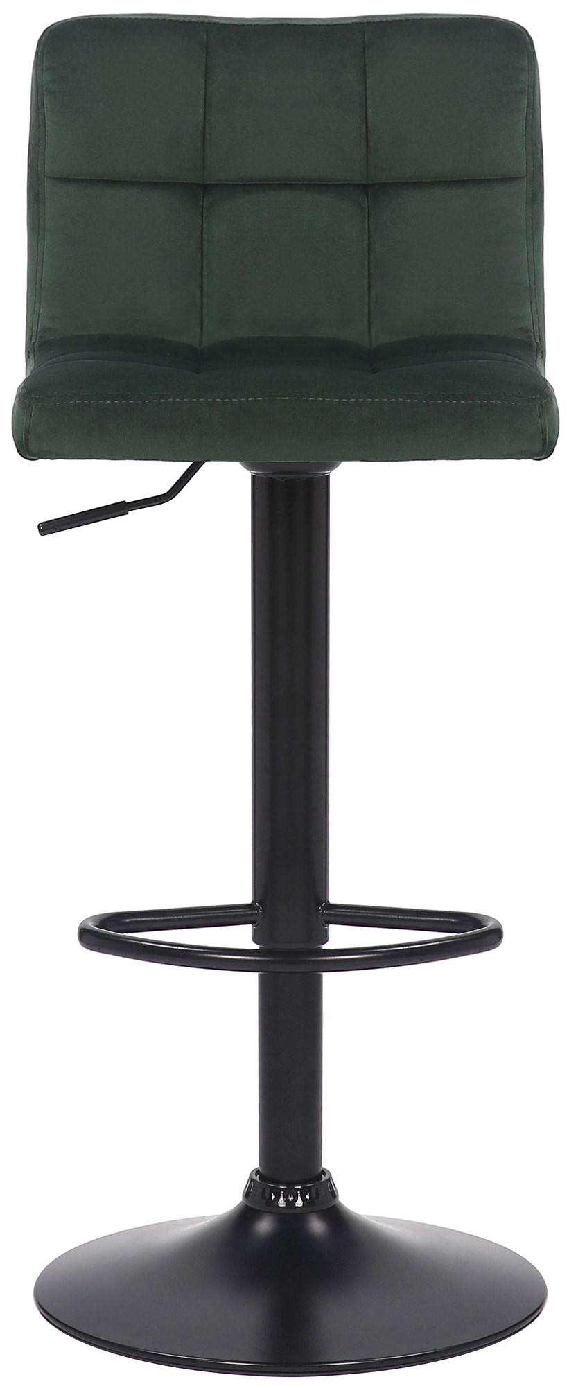 Lot de 2 Tabourets de bar Feni en velours