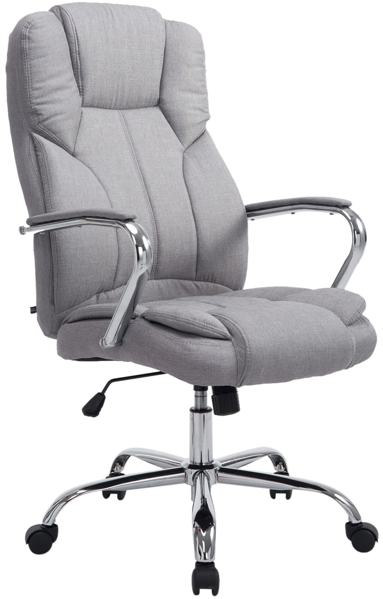Fauteuil de bureau XXL Xanthos en Tissu capacité de charge de 210 kg