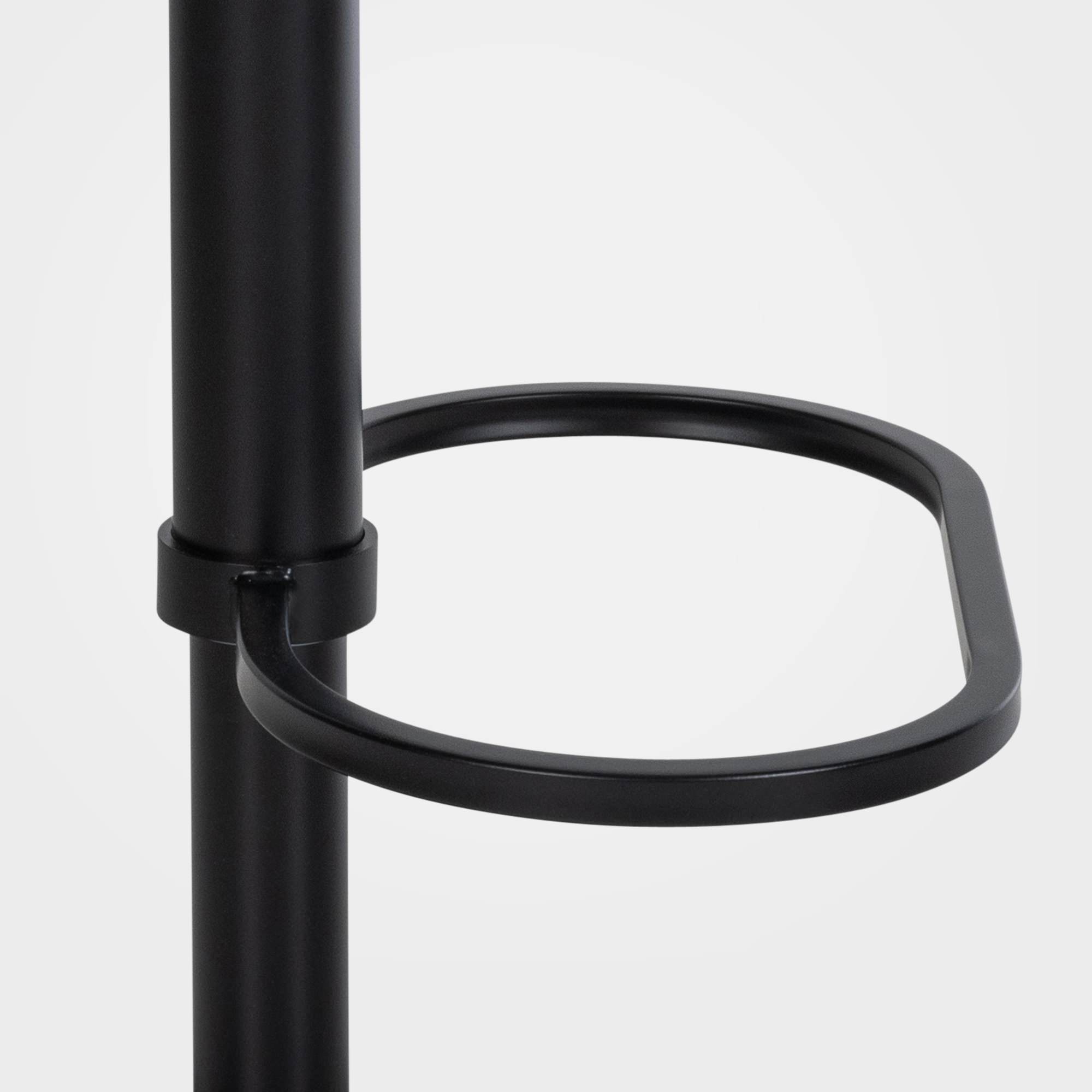 Lot de 2 tabourets de bar Damaso en velours
