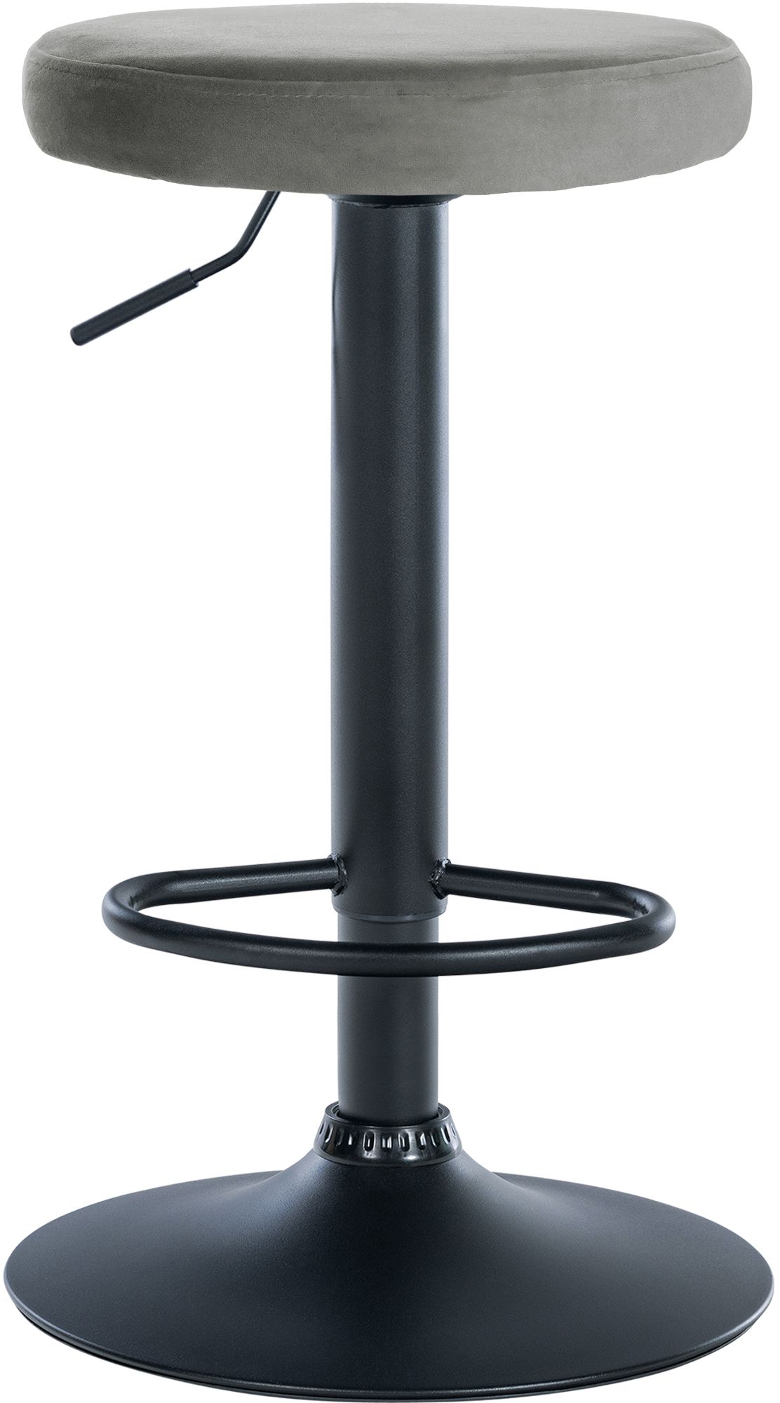 Tabouret de bar Ponte revêtement velours