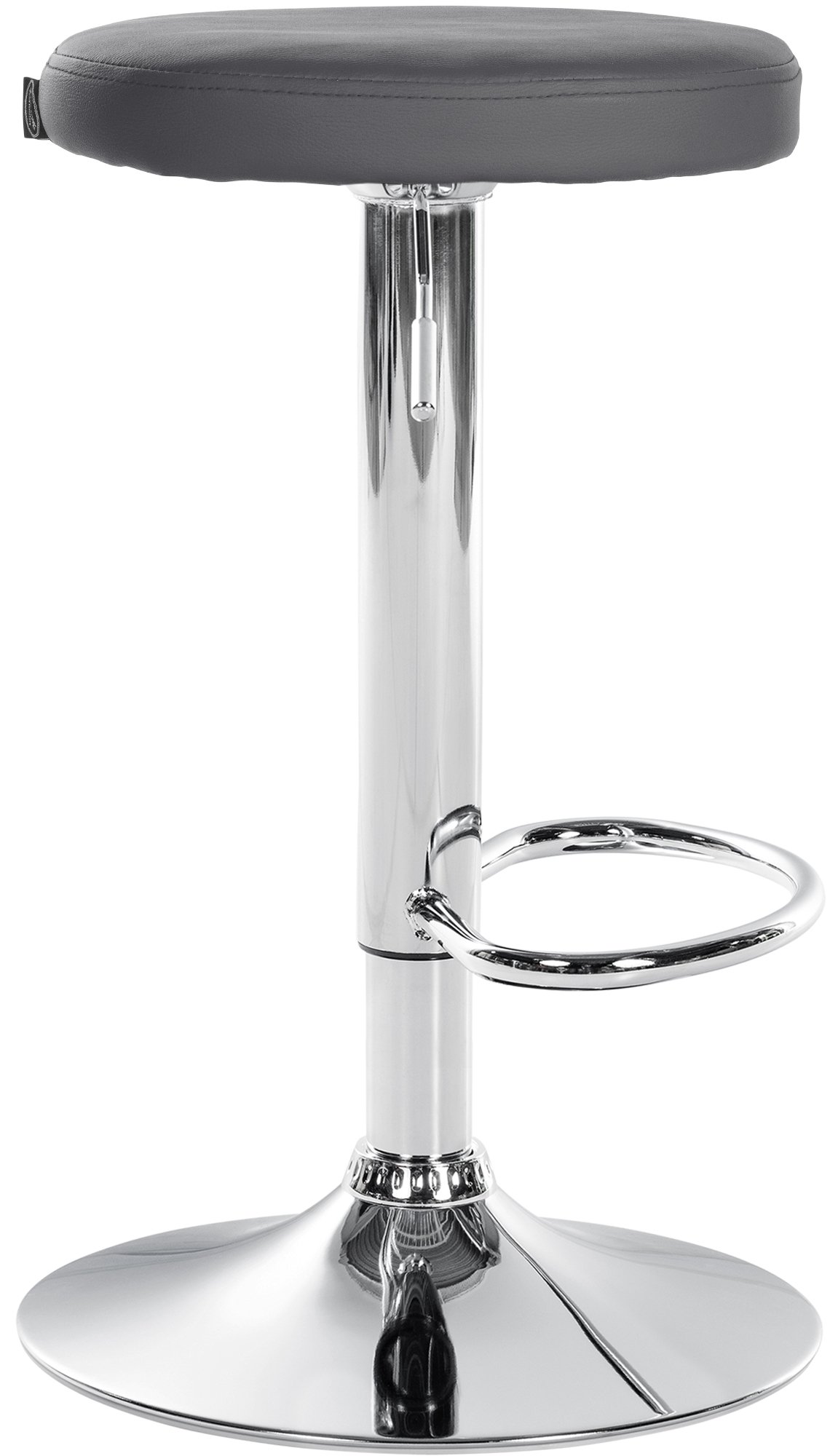 Lot de 2 tabourets de bar Ponte en similicuir
