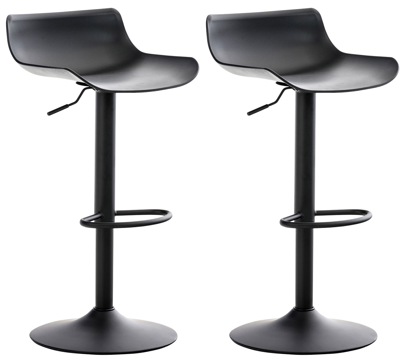 Lot de 2 tabourets de bar Aveiro