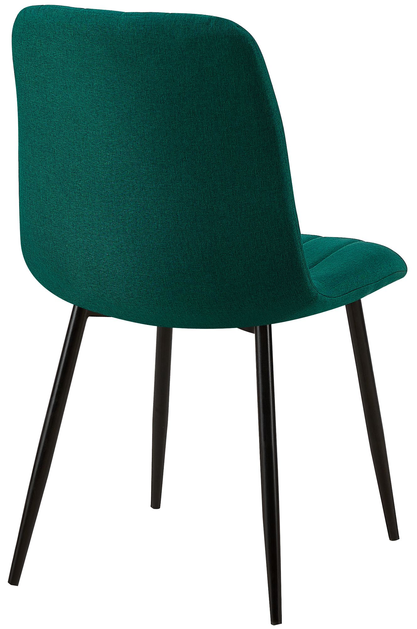 Chaise de salle à manger Dijon avec Piètement en métal noir