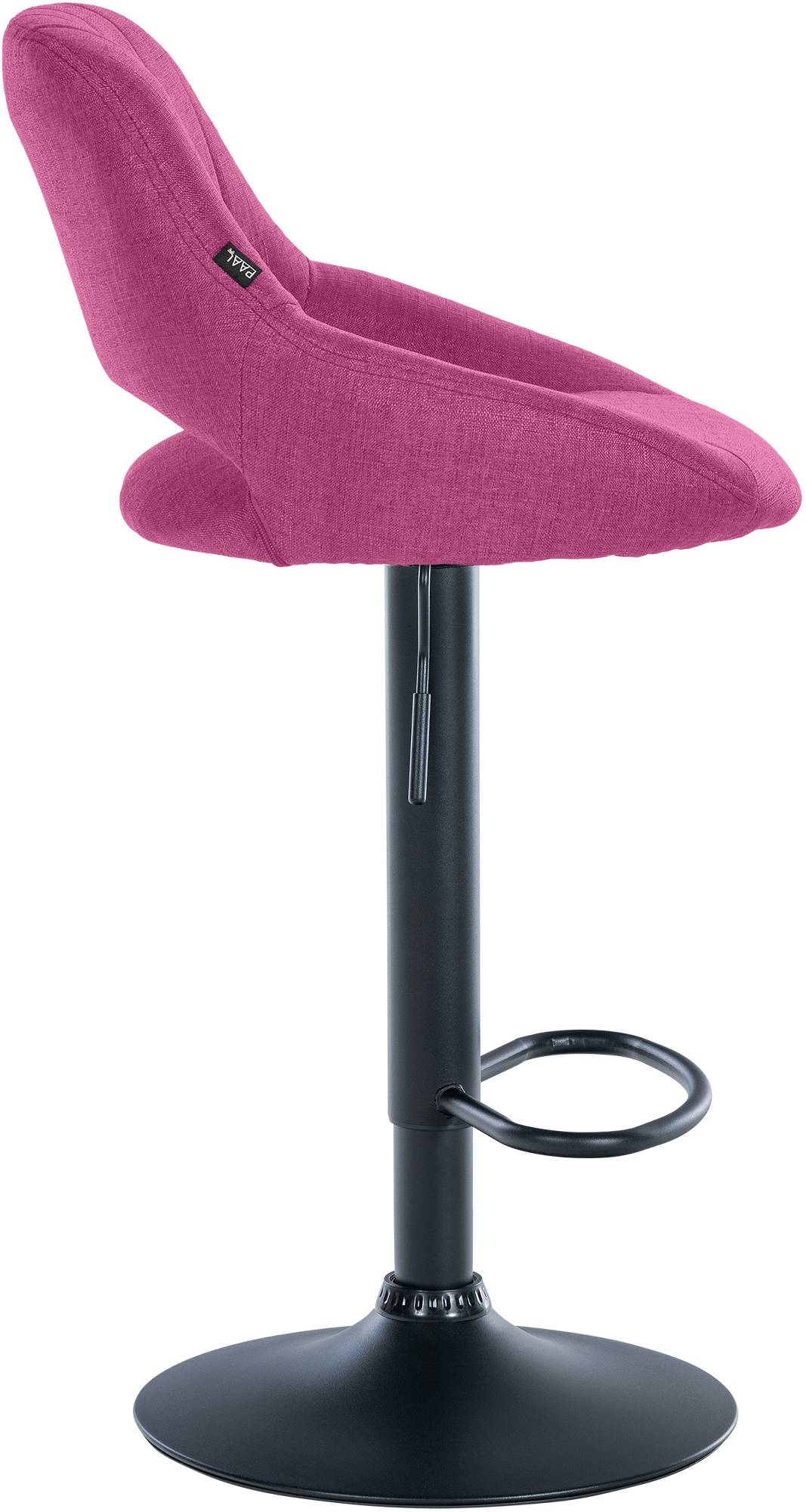 Tabouret de bar Milet en tissu