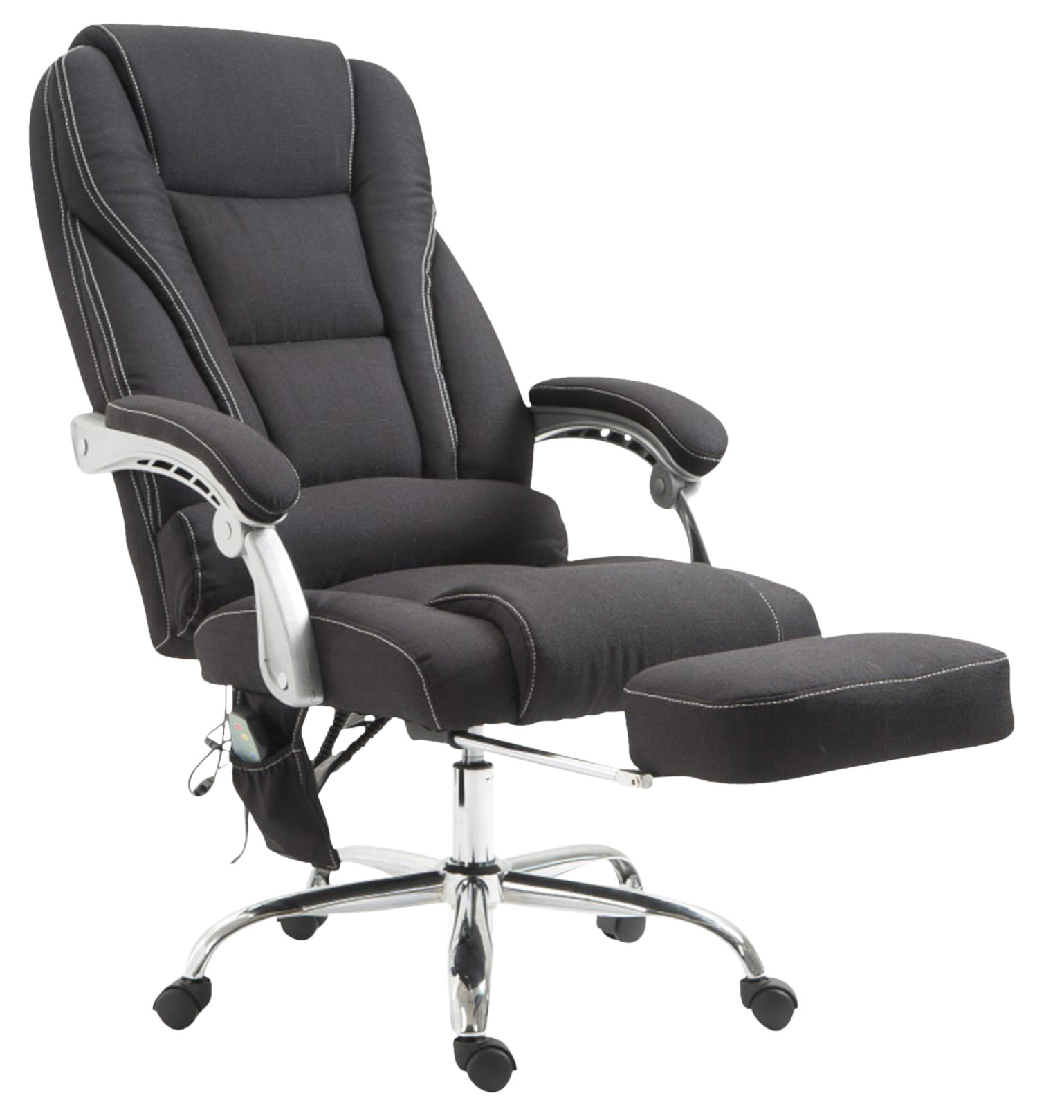 Fauteuil de bureau Pacific avec fonction massage tissu
