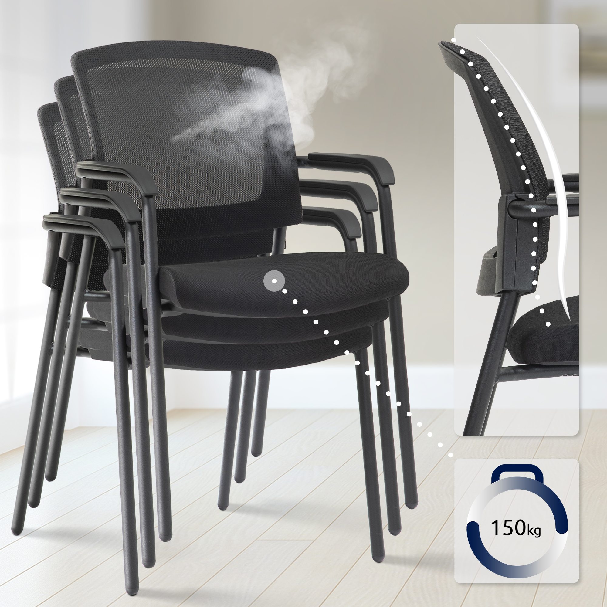 Chaise empilable Volga