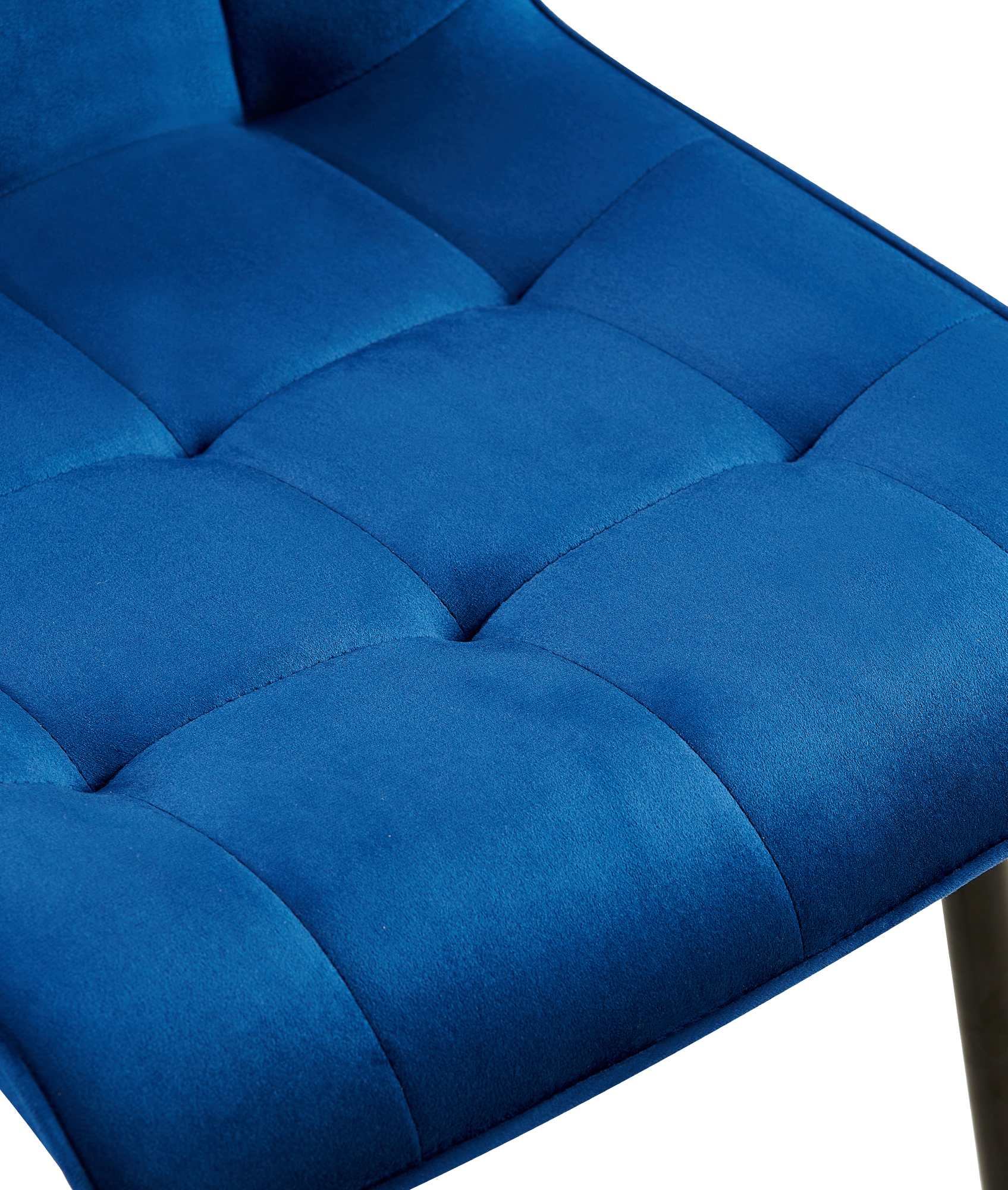 Chaise de salle à manger Gifford revêtement velours